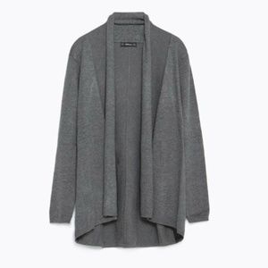 Zara Draped Neck Cardigan